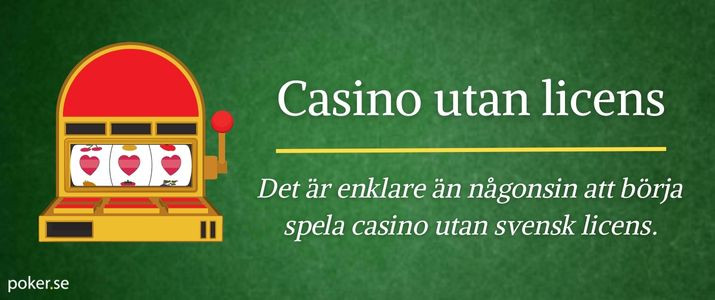 Upplev friheten med casino utan svensk licens