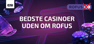 De Bedste Casinoer Uden Rofus En Guide til Spil Uden Begrænsninger